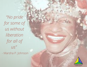 Picture of a Quote by Marsha that says "No pride for some of us without liberation for all of us"