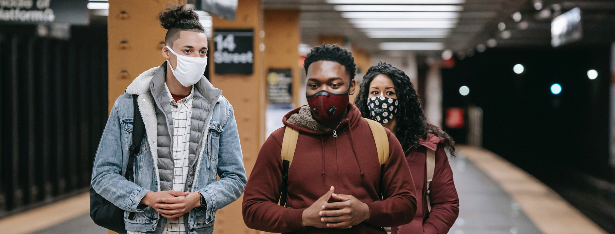 young people commuting 