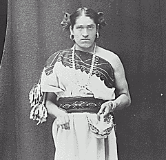 Picture of a Zuni Nation member