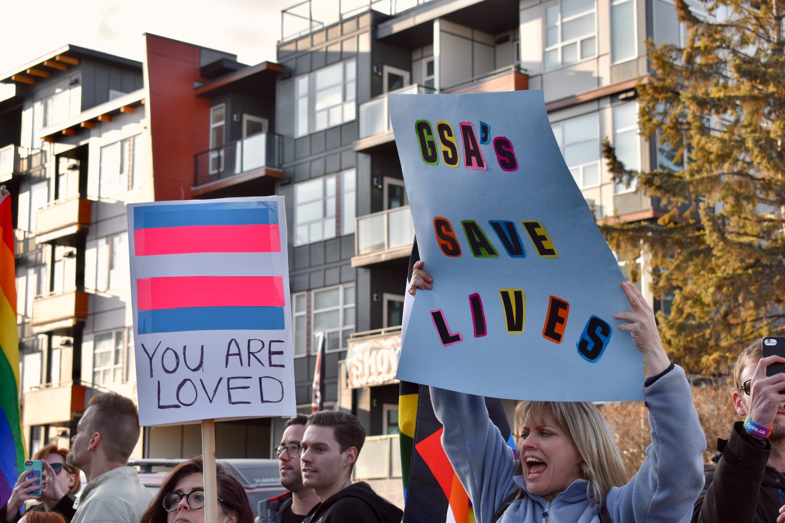 GSA saves lives sign